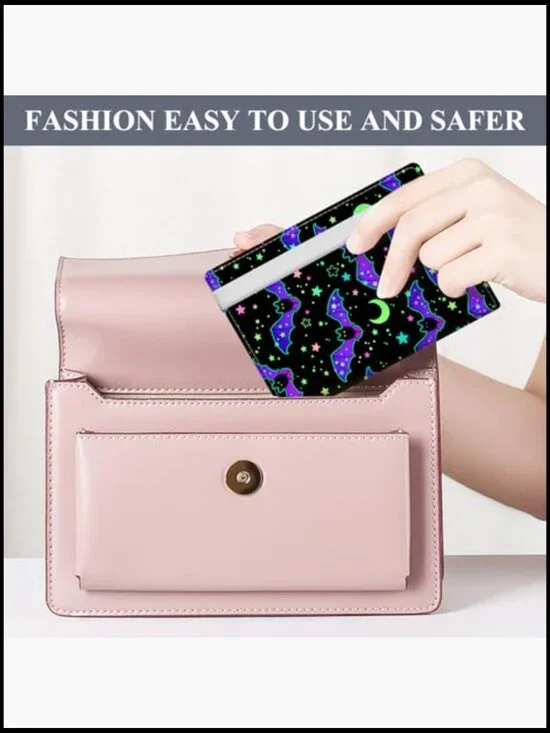 Premium Leather Passport Wallet RFID Blocking Travel Accessory Compact - Picture 6 of 6